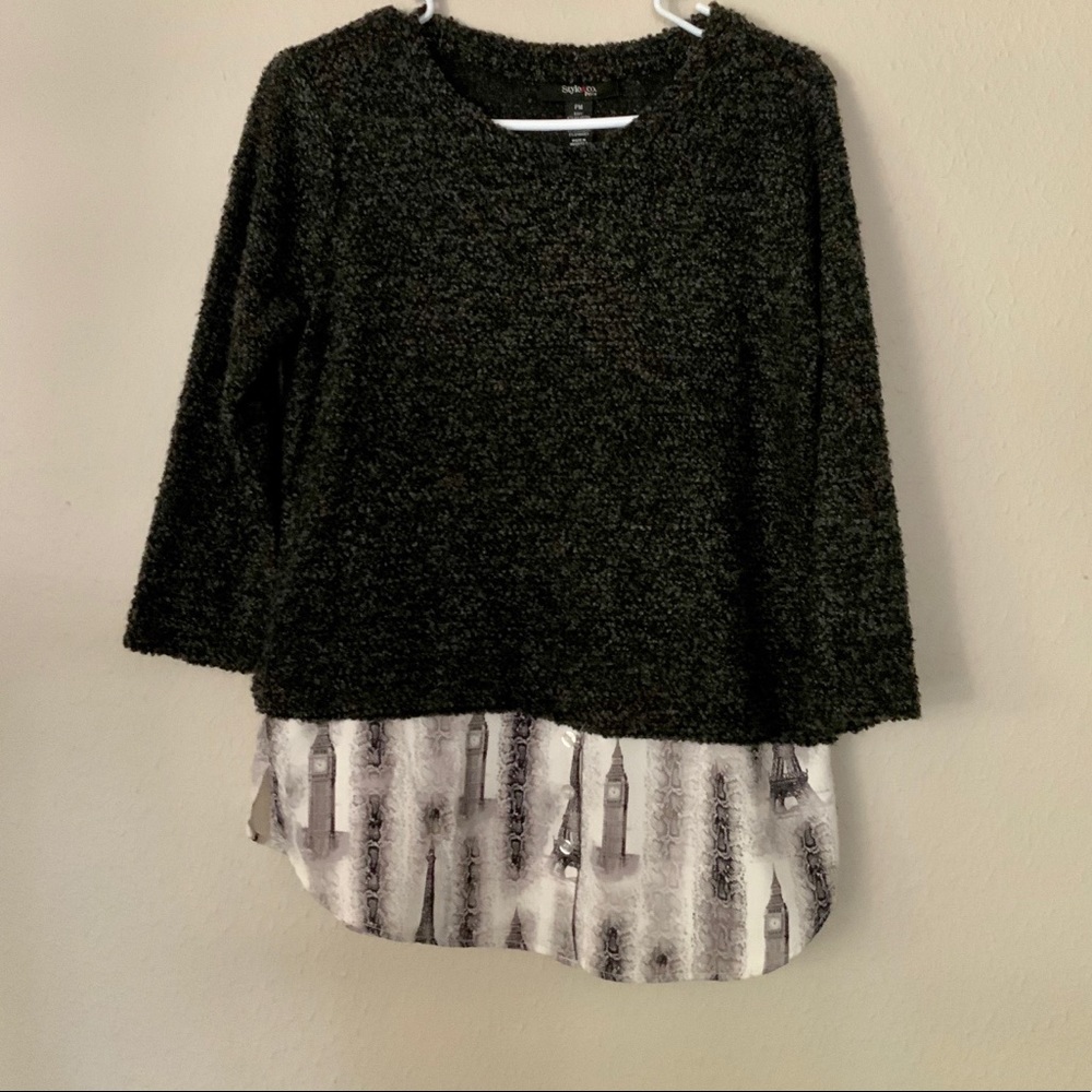 Brown top